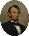DAVID BUSTILL BOWSER (1820 - 1900) Abraham Lincoln.